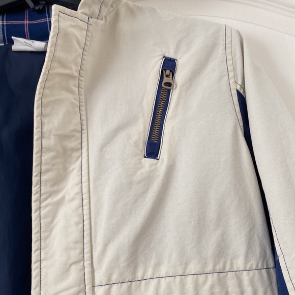 Soft creamy/blue jacket - size M 7/8 - Picture 4 of 8